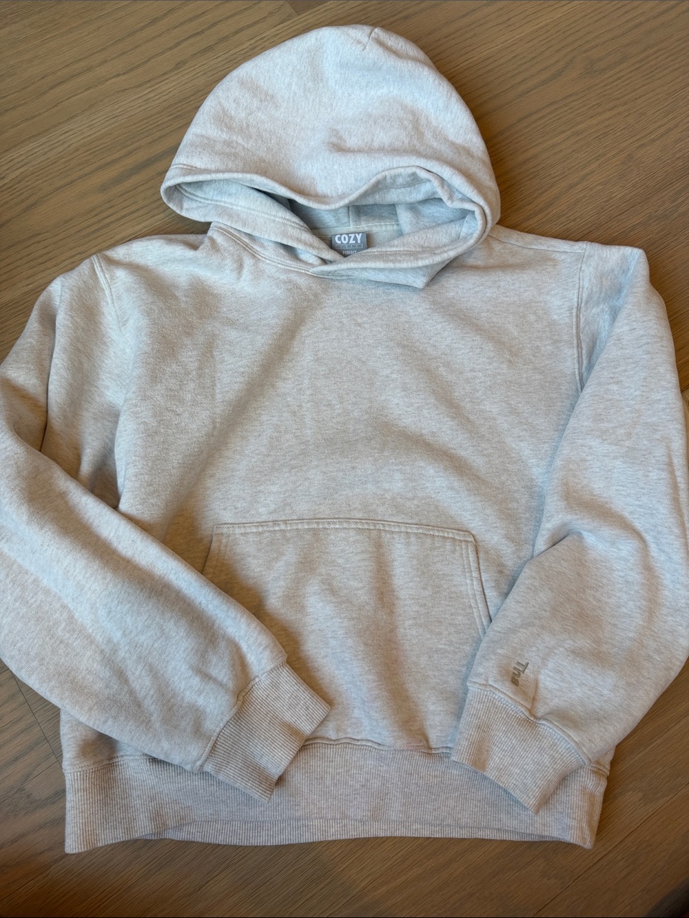 Aritzia cozy fleece, perfect size medium TNA oatmeal like new hoodie